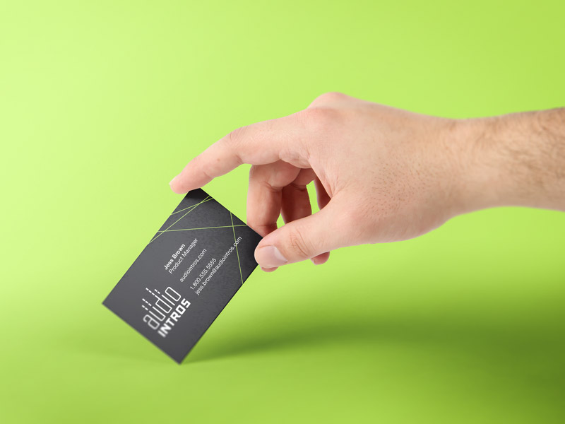 Audio Intros Business Card